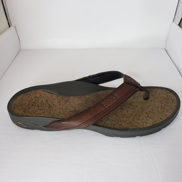 Abeo Solimar Brown Mens Sandals Size 3 